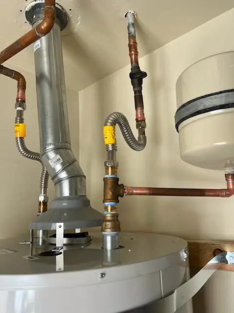 Water heater installation and plumbing repair in Westridge